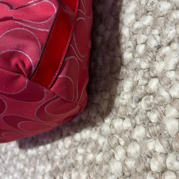 Coach Pink Signature Shoulder Bag - Picture 6 of 16